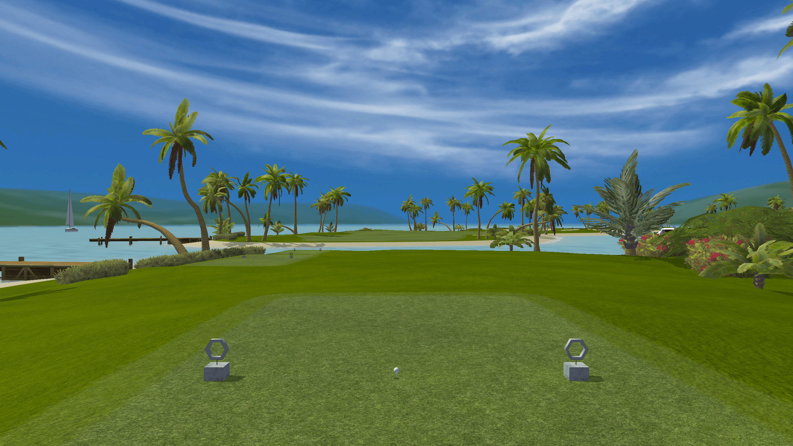 Awesome Golf's Island Beach Virtual Golf Course