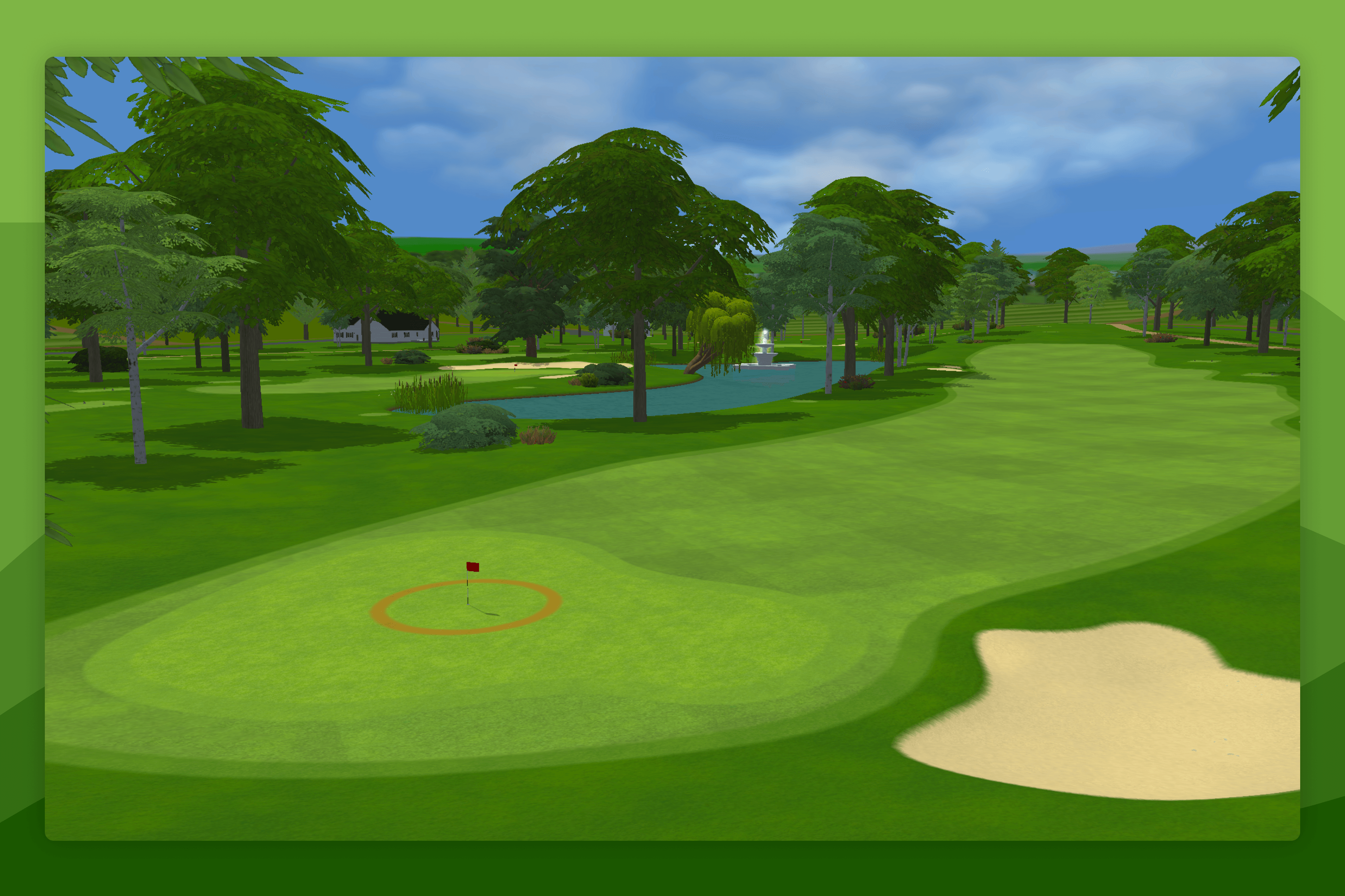 Awesome Golf's Spring Park Hills Virtual Golf Course
