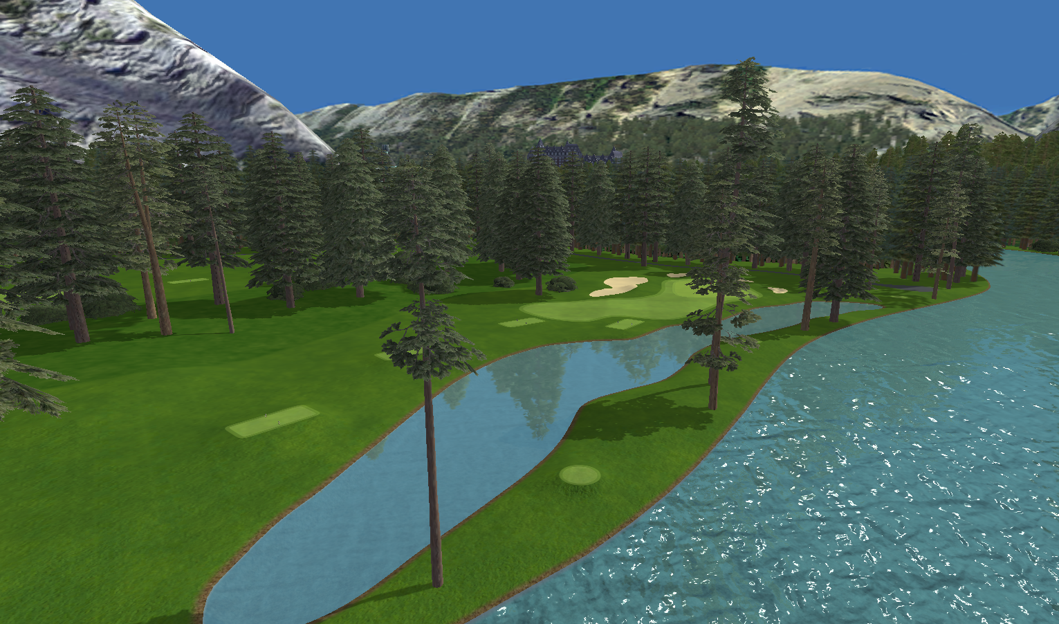 Banff Springs in Awesome Golf Simulator
