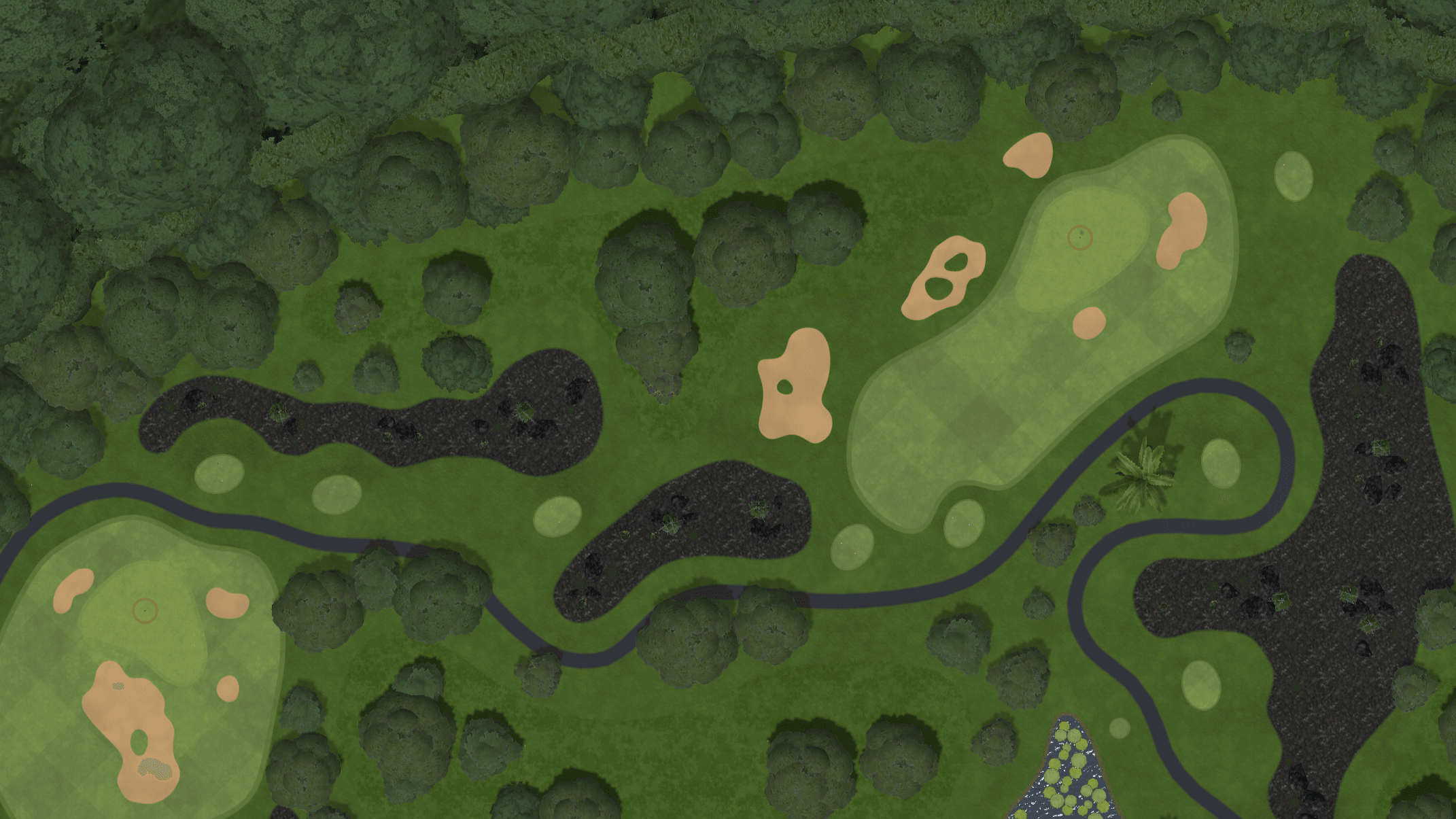 Hole Preview of Mission Hills Blackstone Golf Course in Awesome Golf Virtual Golf