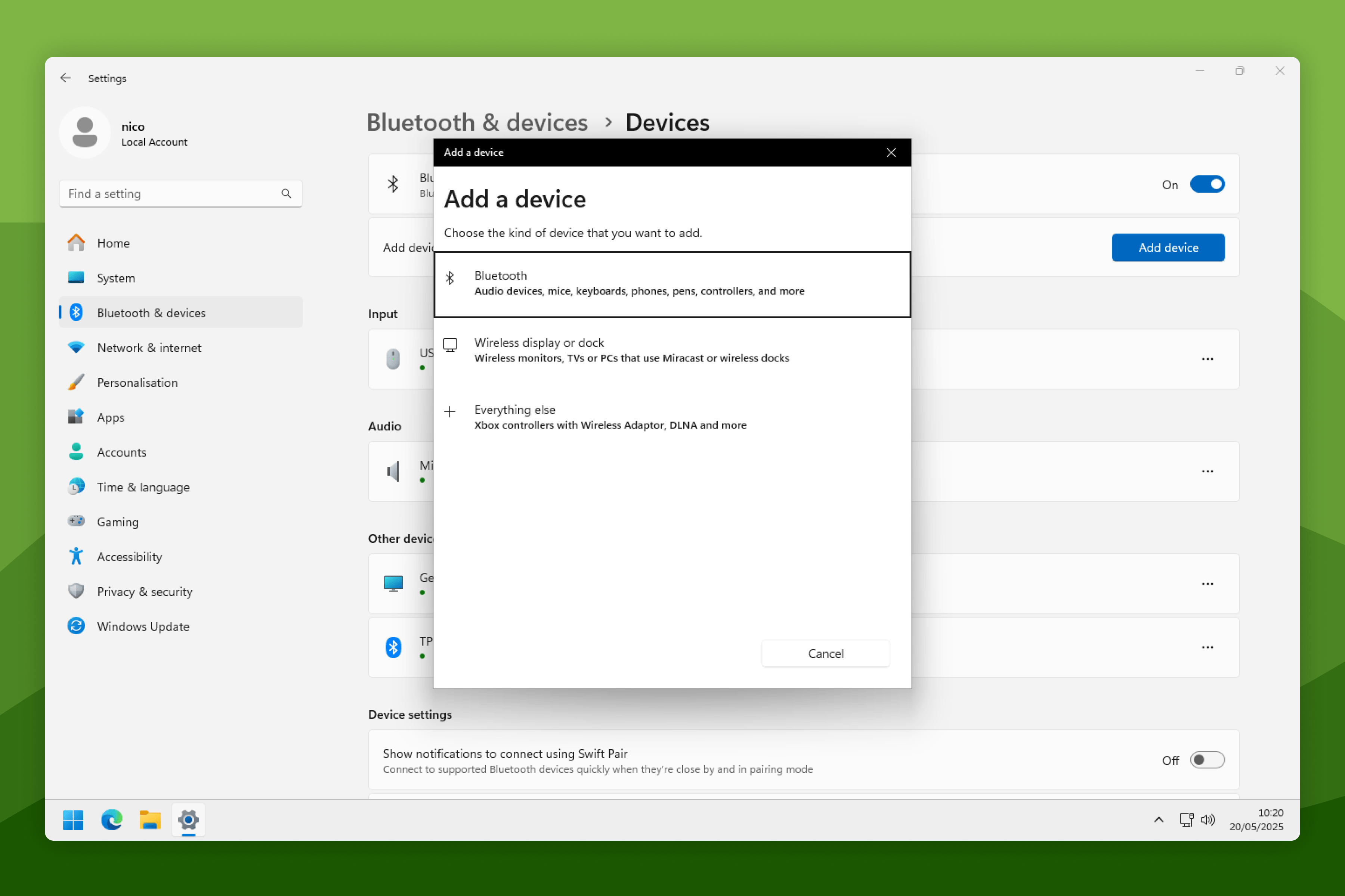 Windows 11 Bluetooth Add Device Settings