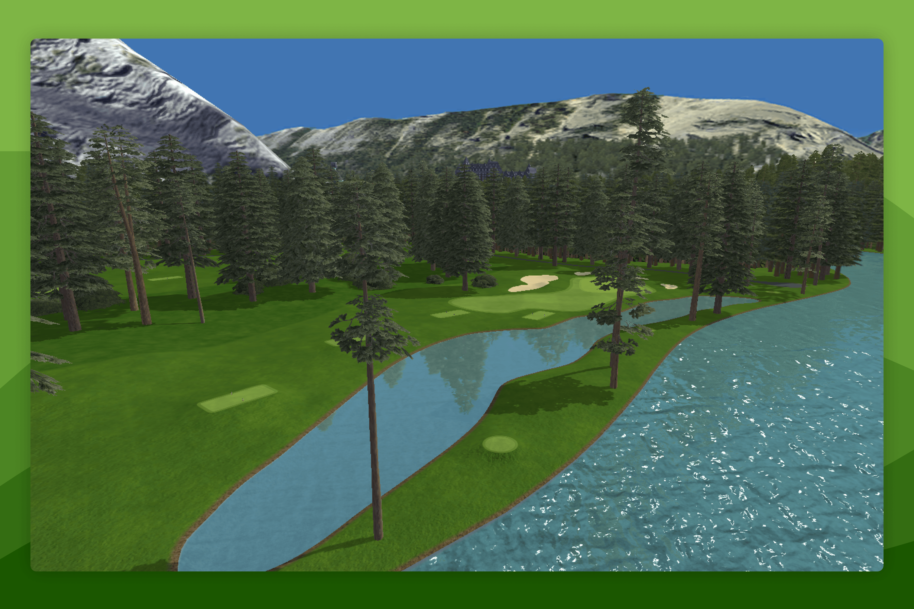 Banff Springs Golf Course in Awesome Golf Virtual Golf